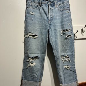 ON high rise jeans